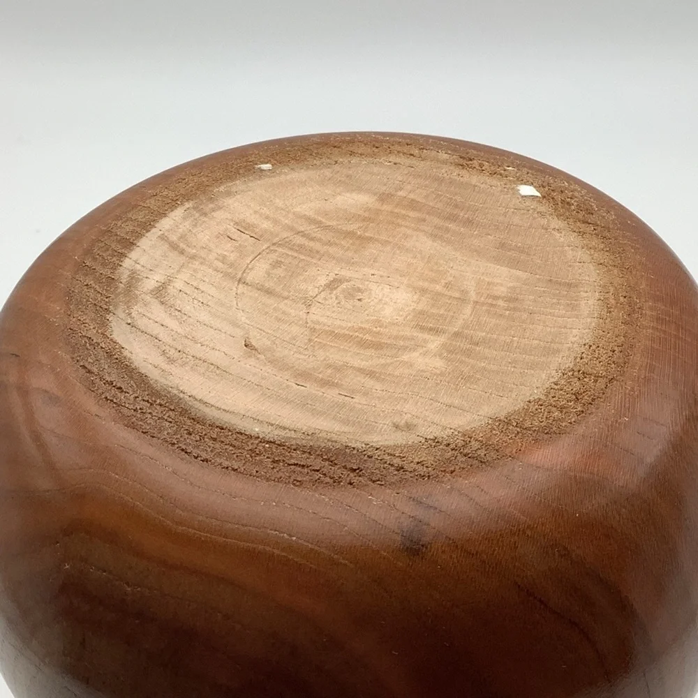 Wooden 7 1/2” Vase